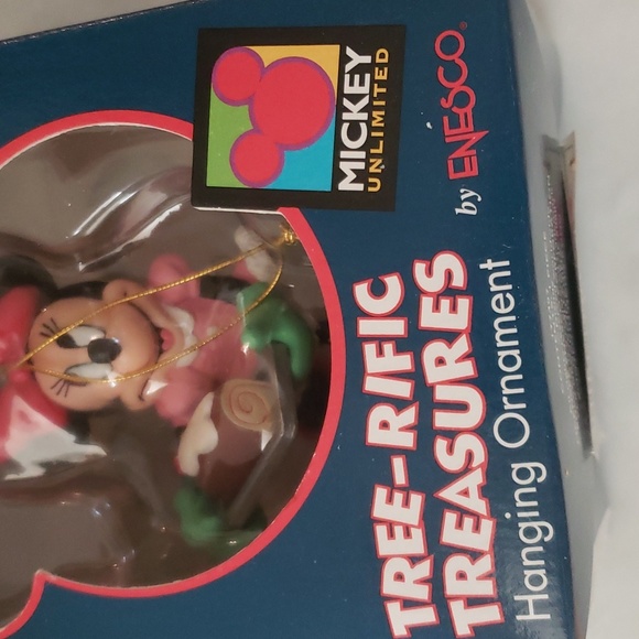 Disney Mickey Unlimited: Minnie Mouse Tree-rific Treasures Ornament by Enesco - Picture 2 of 8